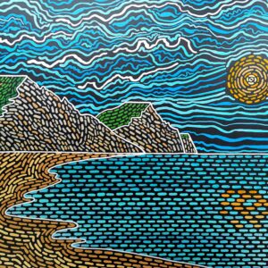 'Charmouth (Hello Sunshine)' Limited Edition Giclee Print